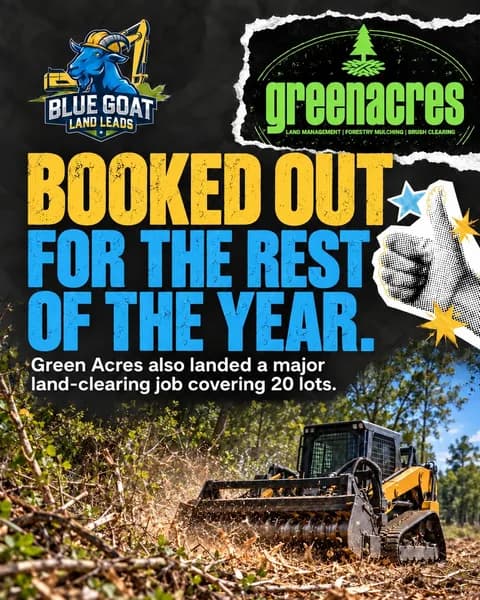 Green Acres: booked out for the rest of the year